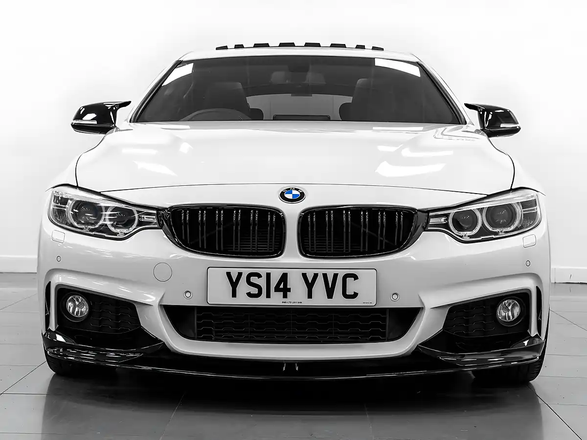 Used 2014 BMW 428i Gran Coupe M Sport Alpine White - Interior and Exterior details 4