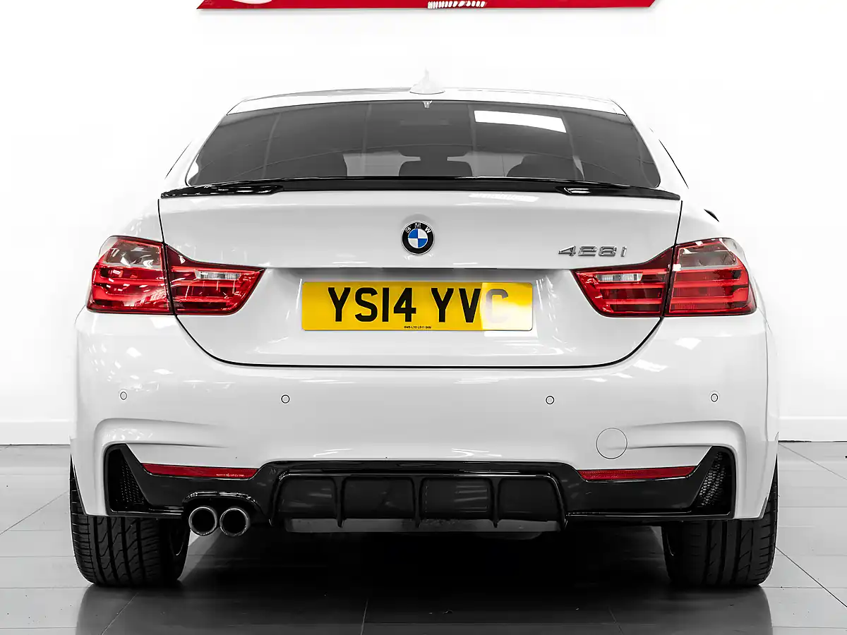 Used 2014 BMW 428i Gran Coupe M Sport Alpine White - Interior and Exterior details 5