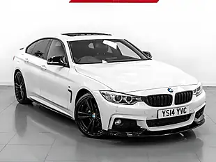 Used 2014 BMW 428i Gran Coupe M Sport Alpine White - Interior and Exterior details 6