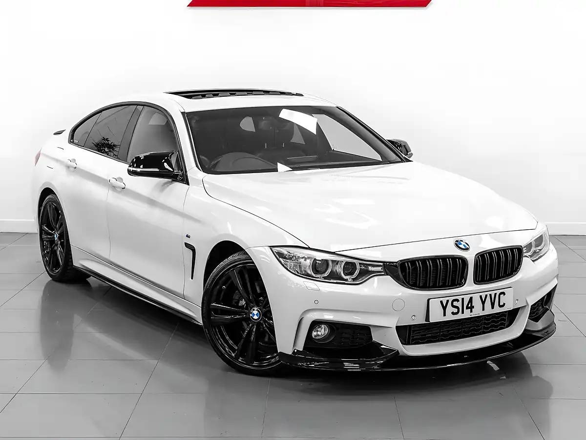 Used 2014 BMW 428i Gran Coupe M Sport Alpine White - Interior and Exterior details 6