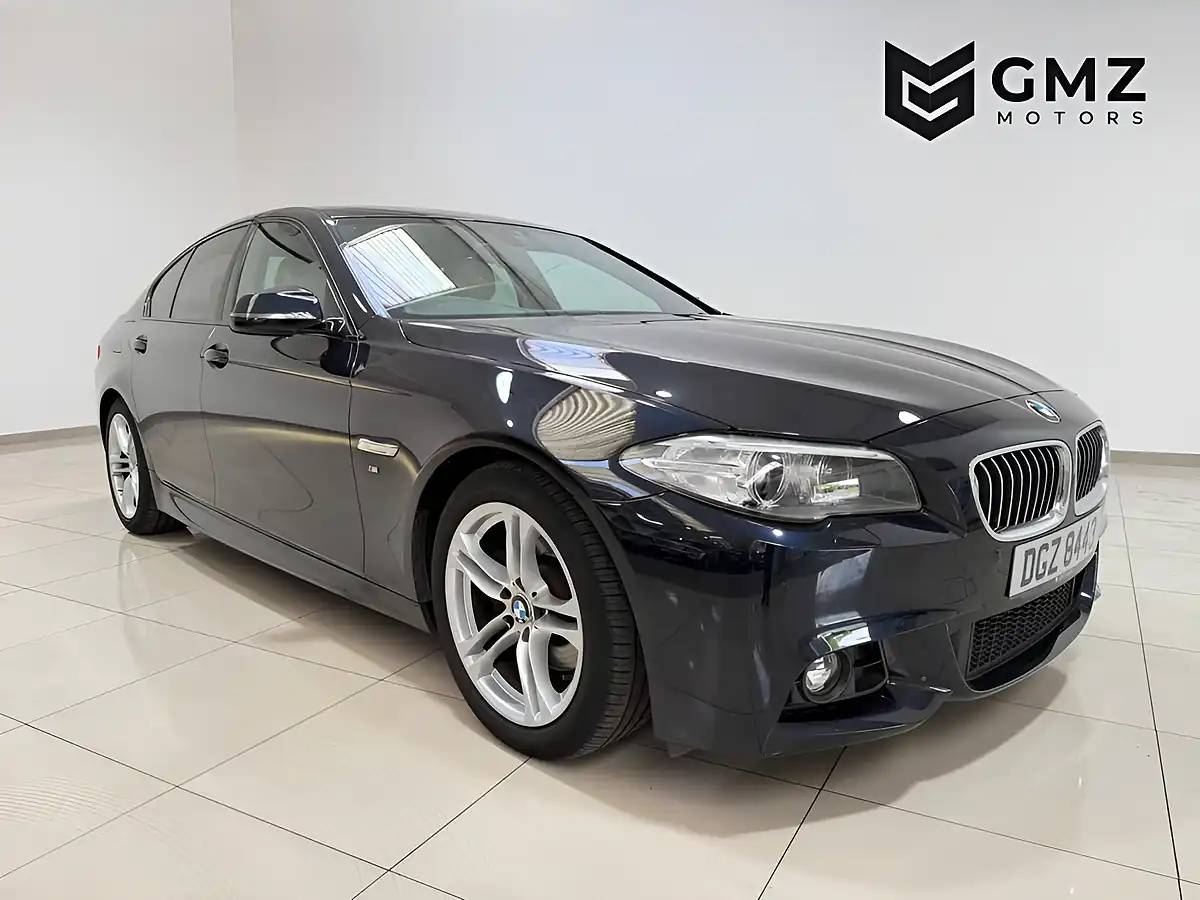 Used 2014 BMW 5 Series M Sport Black - Front View