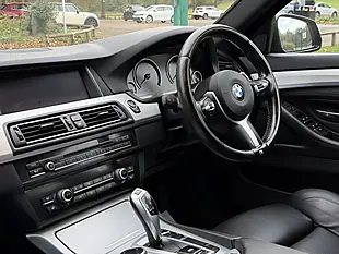 Used 2014 BMW 5 Series M Sport Blue - Interior and Exterior details 13