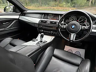Used 2014 BMW 5 Series M Sport Blue - Interior and Exterior details 14