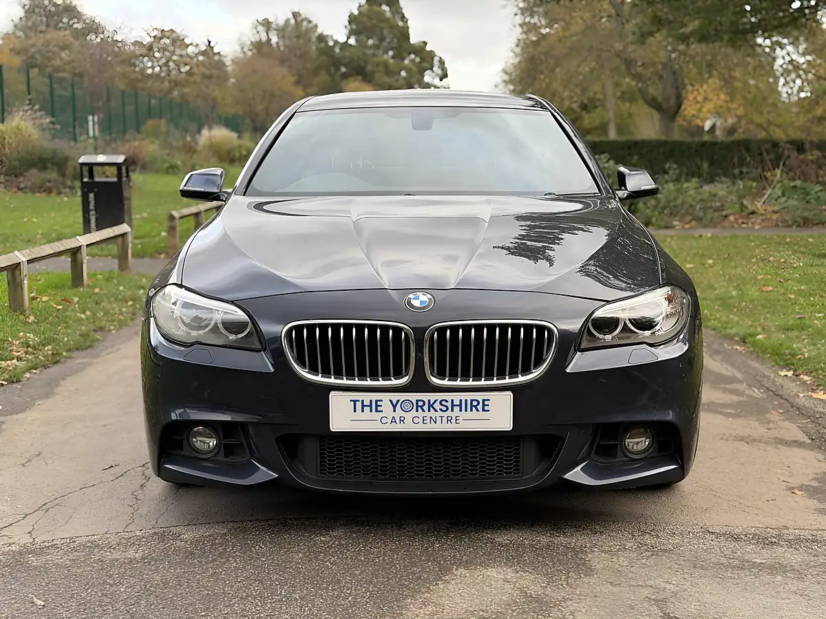 Used 2014 BMW 5 Series M Sport Blue - Interior and Exterior details 2