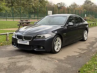Used 2014 BMW 5 Series M Sport Blue - Interior and Exterior details 3