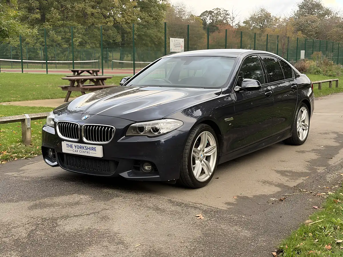 Used 2014 BMW 5 Series M Sport Blue - Interior and Exterior details 3