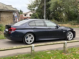 Used 2014 BMW 5 Series M Sport Blue - Interior and Exterior details 8