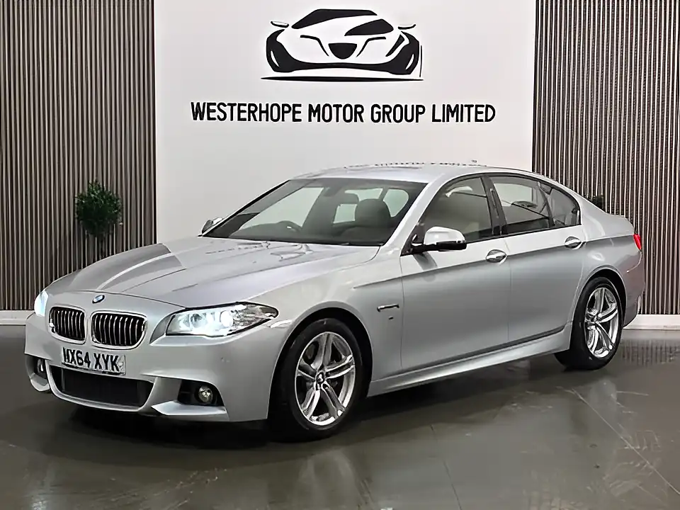 Used 2014 BMW 5 Series M Sport Silver - Interior and Exterior details 10