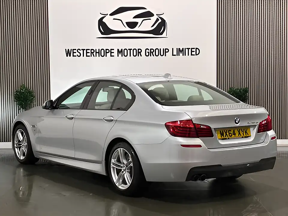 Used 2014 BMW 5 Series M Sport Silver - Interior and Exterior details 2