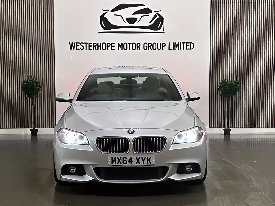Used 2014 BMW 5 Series M Sport Silver - Interior and Exterior details 9