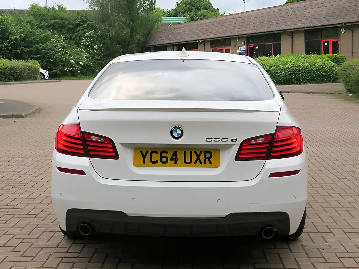 Used 2014 BMW 5 Series M Sport White - Interior and Exterior details 4