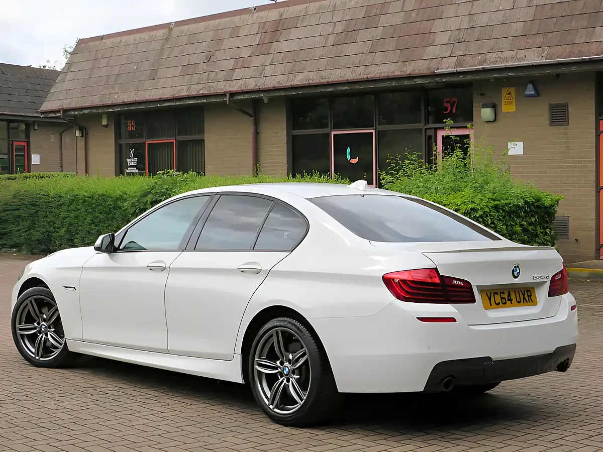 Used 2014 BMW 5 Series M Sport White - Interior and Exterior details 5