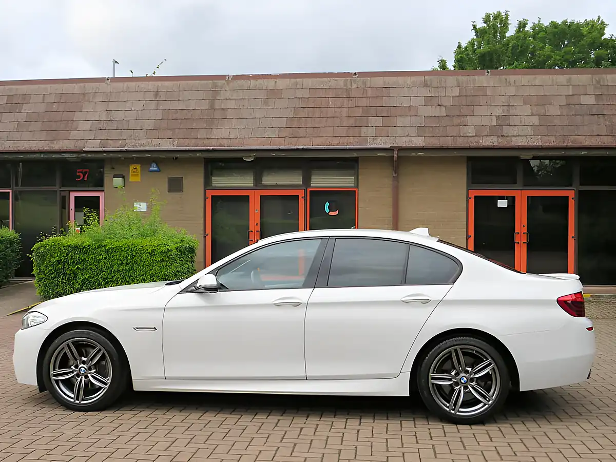 Used 2014 BMW 5 Series M Sport White - Interior and Exterior details 6