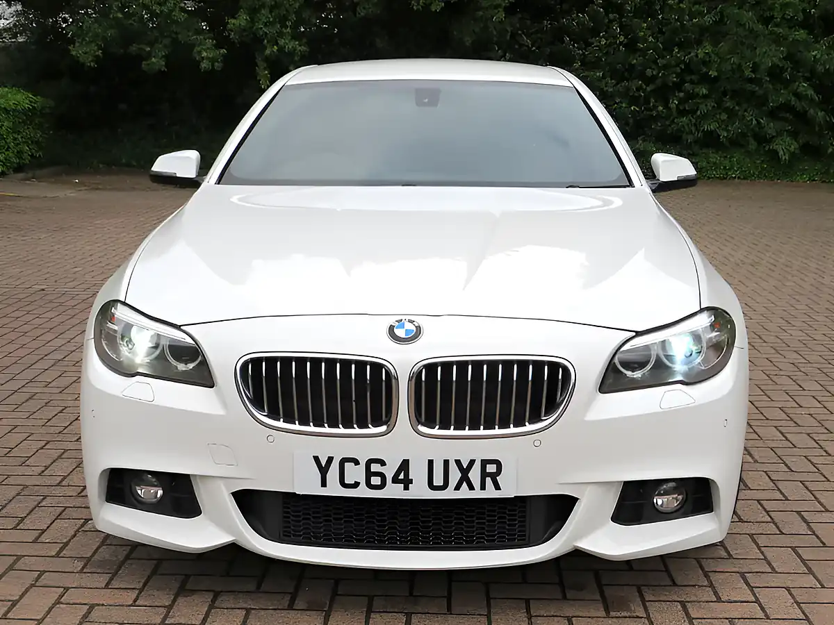 Used 2014 BMW 5 Series M Sport White - Interior and Exterior details 8