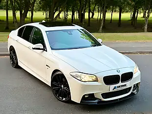 Used 2014 BMW 5 Series M Sport White - Interior and Exterior details 10