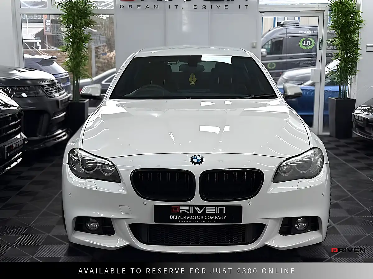 Used 2014 BMW 5 Series M Sport White - Interior and Exterior details 2