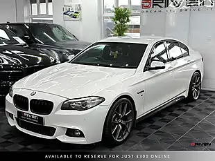 Used 2014 BMW 5 Series M Sport White - Interior and Exterior details 3