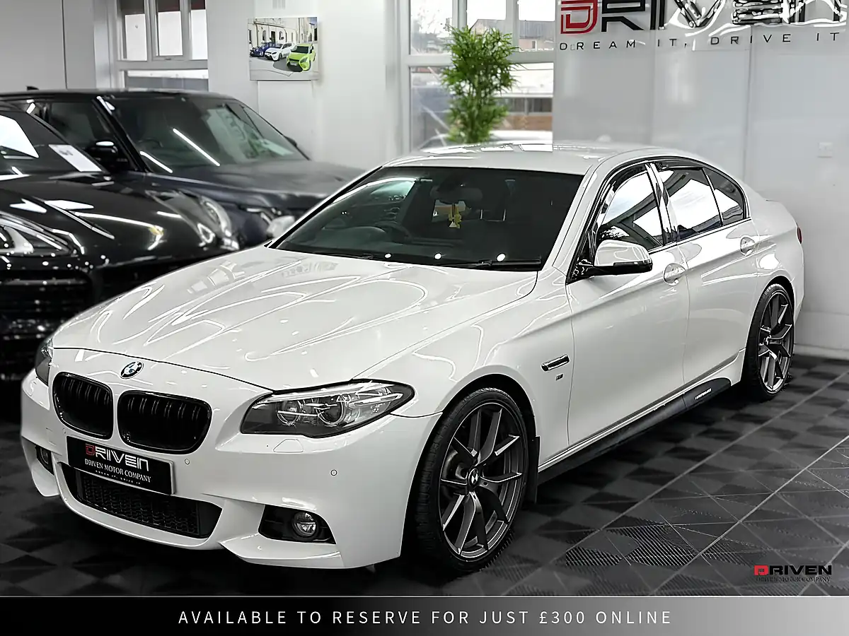 Used 2014 BMW 5 Series M Sport White - Interior and Exterior details 3