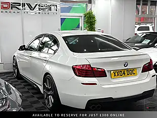 Used 2014 BMW 5 Series M Sport White - Interior and Exterior details 4