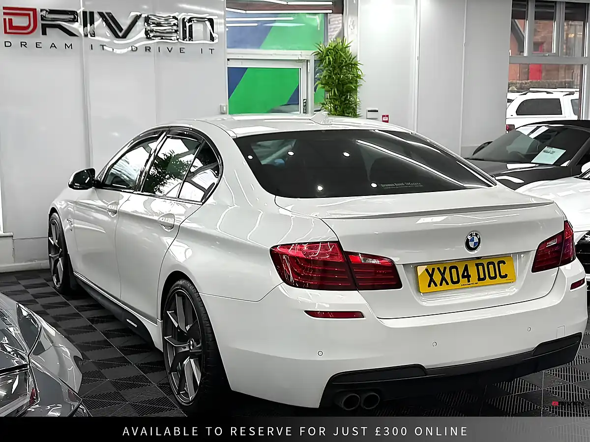 Used 2014 BMW 5 Series M Sport White - Interior and Exterior details 4