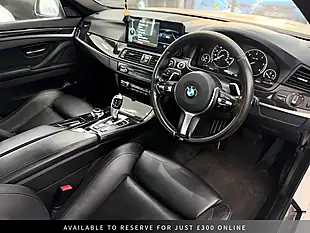 Used 2014 BMW 5 Series M Sport White - Interior and Exterior details 5