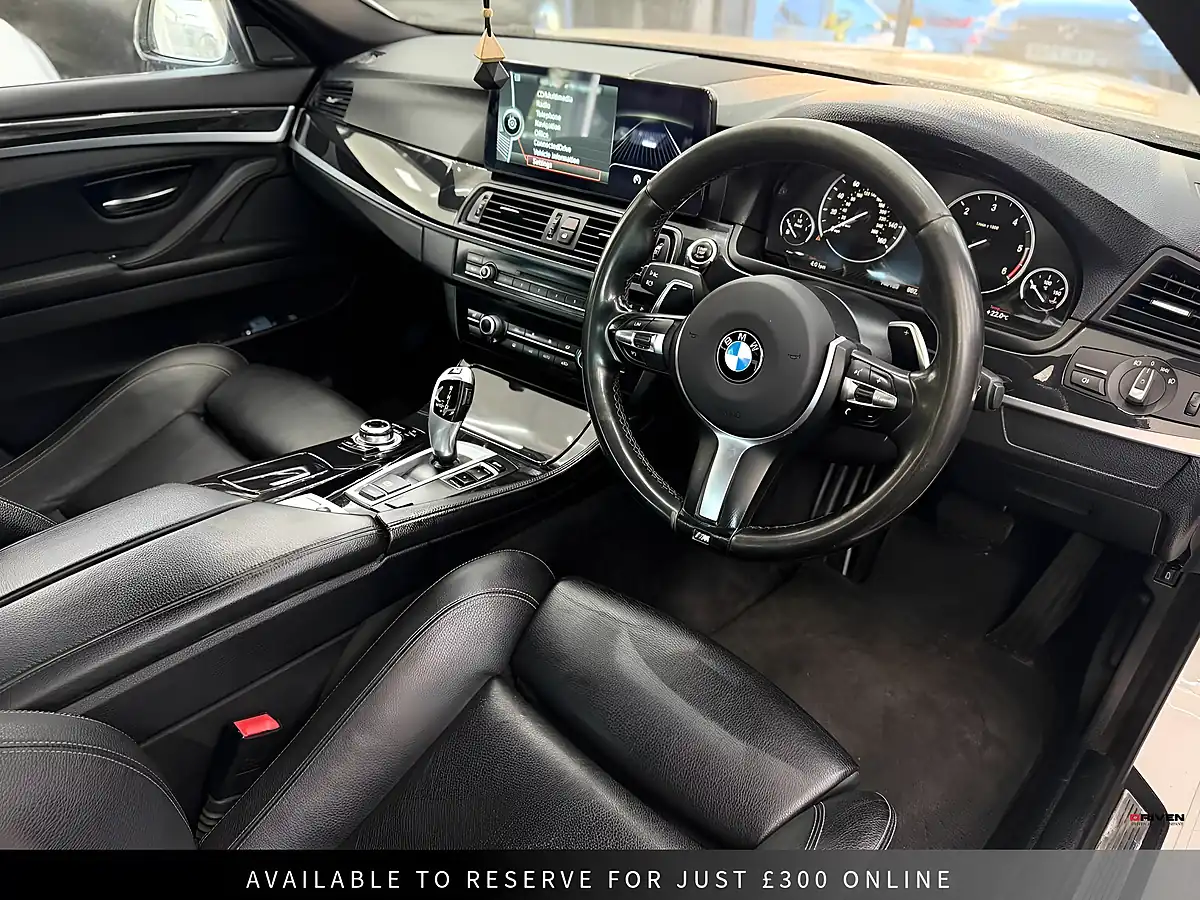 Used 2014 BMW 5 Series M Sport White - Interior and Exterior details 5