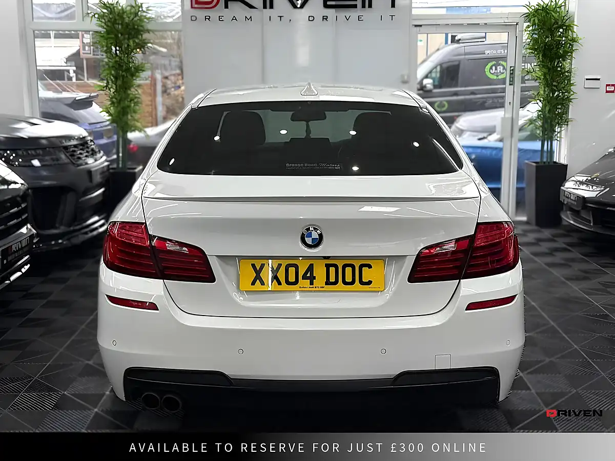 Used 2014 BMW 5 Series M Sport White - Interior and Exterior details 8