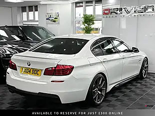 Used 2014 BMW 5 Series M Sport White - Interior and Exterior details 9