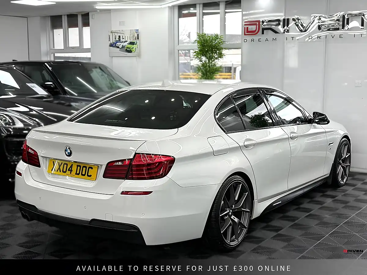 Used 2014 BMW 5 Series M Sport White - Interior and Exterior details 9