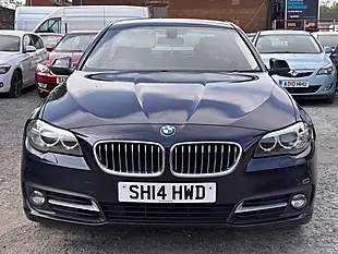 Used 2014 BMW 5 Series Se Blue - Interior and Exterior details 2