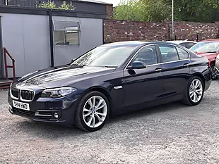 Used 2014 BMW 5 Series Se Blue - Interior and Exterior details 3
