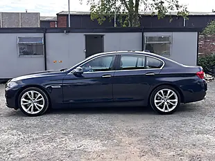 Used 2014 BMW 5 Series Se Blue - Interior and Exterior details 4