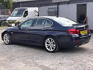 Used 2014 BMW 5 Series Se Blue - Interior and Exterior details 5