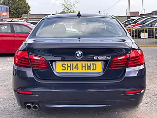 Used 2014 BMW 5 Series Se Blue - Interior and Exterior details 6