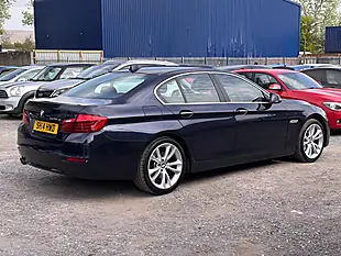 Used 2014 BMW 5 Series Se Blue - Interior and Exterior details 7