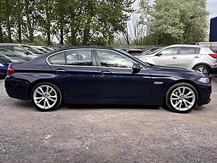 Used 2014 BMW 5 Series Se Blue - Interior and Exterior details 8