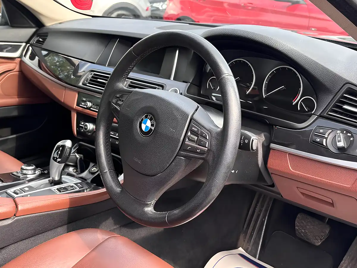 Used 2014 BMW 5 Series Se Blue - Interior and Exterior details 9