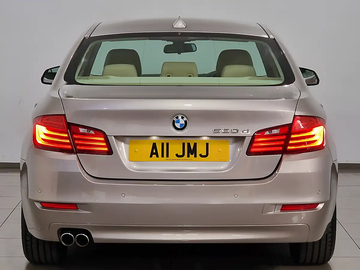Used 2014 BMW 5 Series Se Cashmere Silver - Interior and Exterior details 5