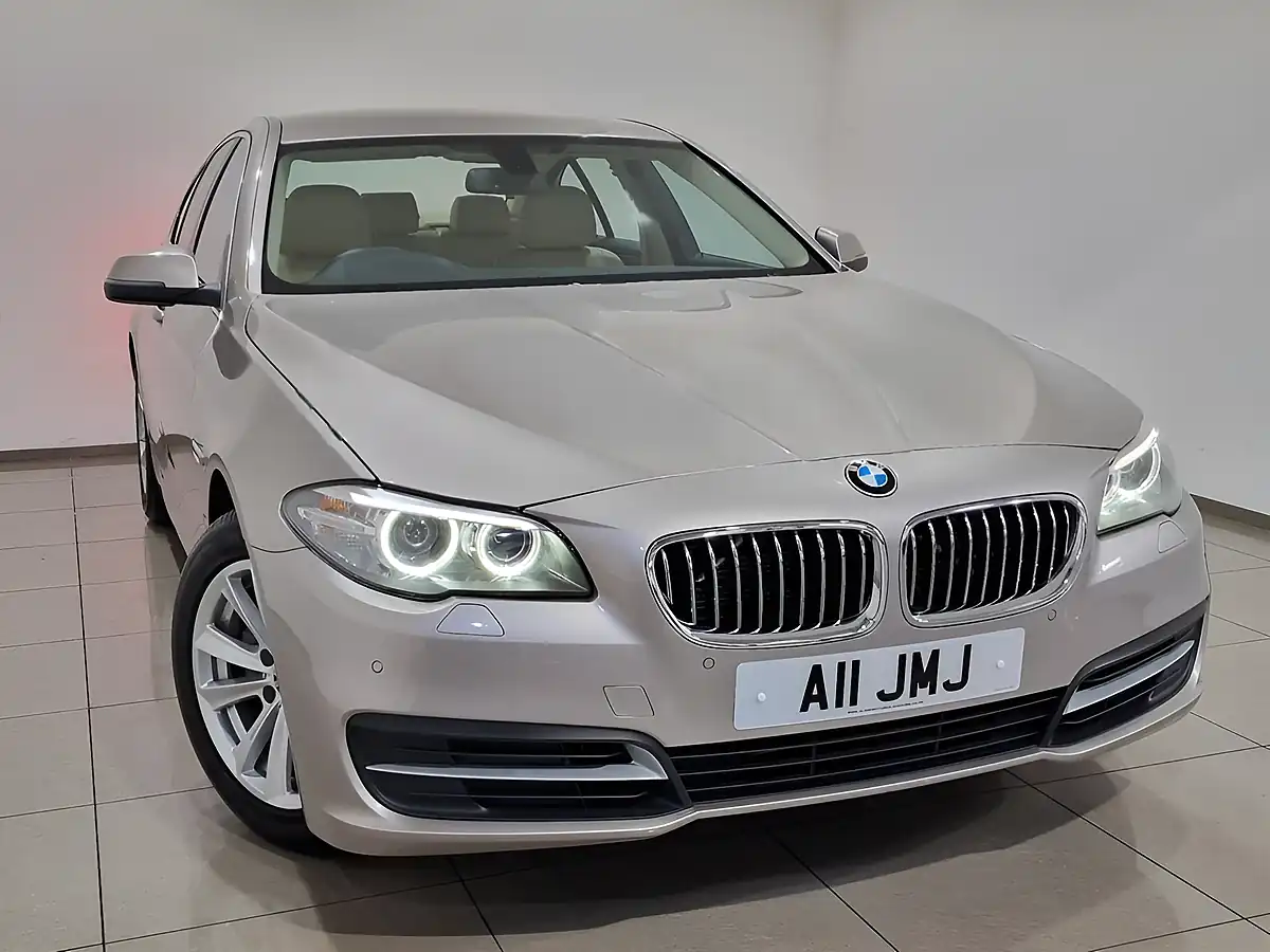 Used 2014 BMW 5 Series Se Cashmere Silver - Interior and Exterior details 8