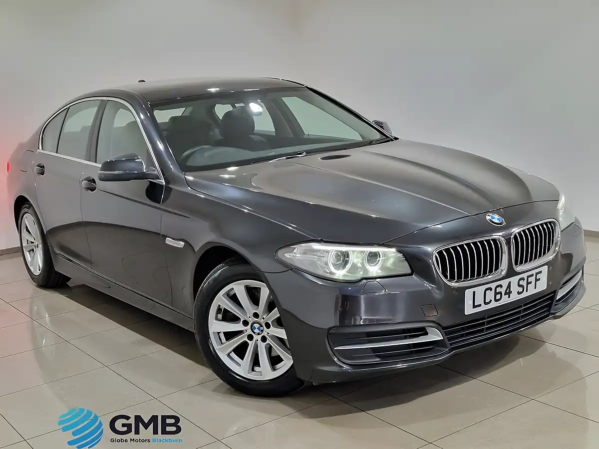 Used 2014 BMW 5 Series Se Grey - Front View