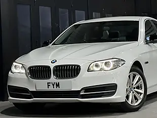 Used 2014 BMW 5 Series Se White - Interior and Exterior details 17