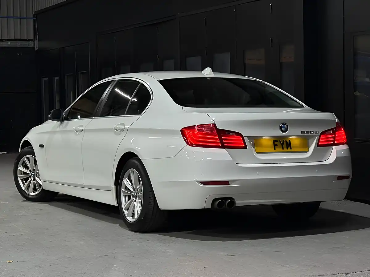 Used 2014 BMW 5 Series Se White - Interior and Exterior details 5