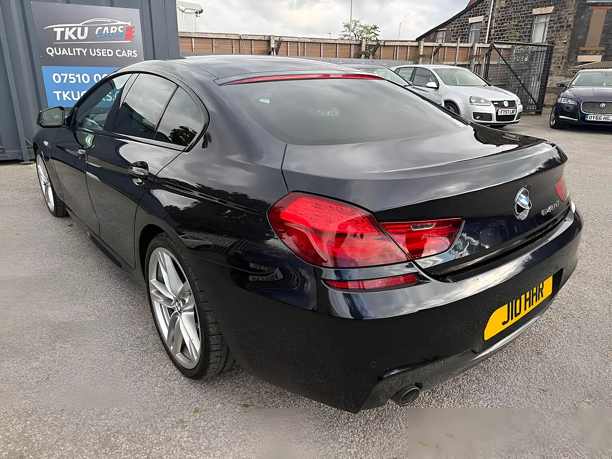 Used 2014 BMW 6 Series Gran Coupe M Sport Black - Interior and Exterior details 4
