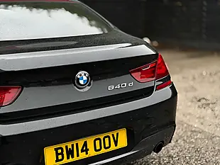Used 2014 BMW 6 Series Gran Coupe M Sport Black - Interior and Exterior details 12