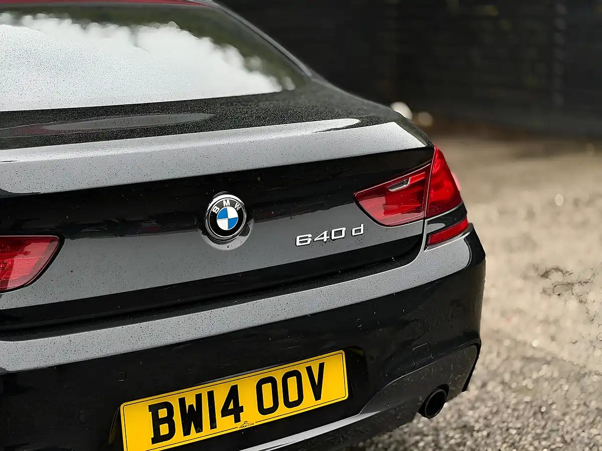 Used 2014 BMW 6 Series Gran Coupe M Sport Black - Interior and Exterior details 12