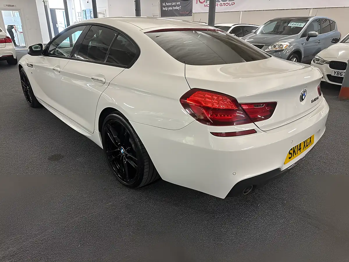 Used 2014 BMW 6 Series Gran Coupe M Sport White - Interior and Exterior details 12
