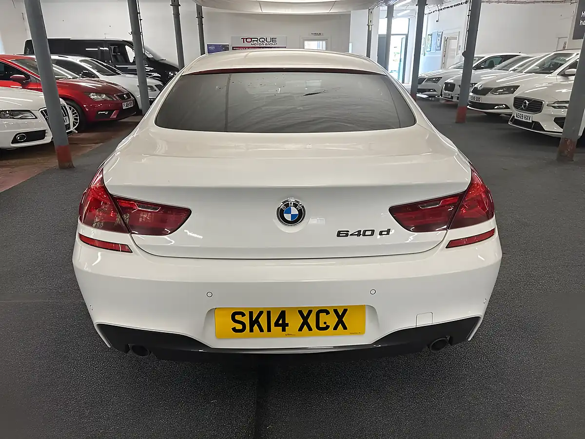 Used 2014 BMW 6 Series Gran Coupe M Sport White - Interior and Exterior details 15