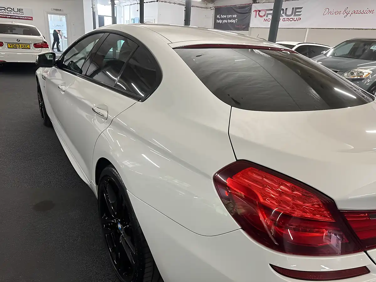Used 2014 BMW 6 Series Gran Coupe M Sport White - Interior and Exterior details 16