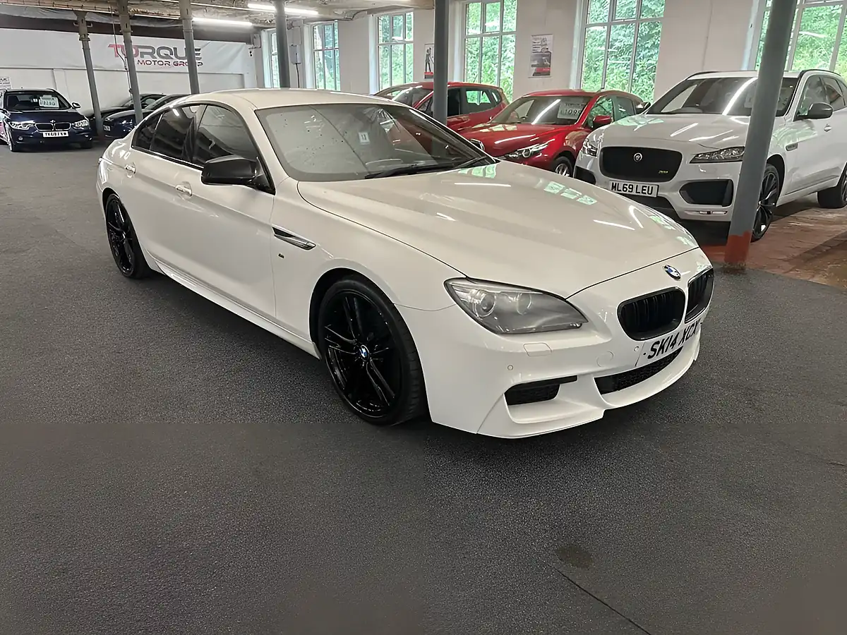 Used 2014 BMW 6 Series Gran Coupe M Sport White - Interior and Exterior details 2