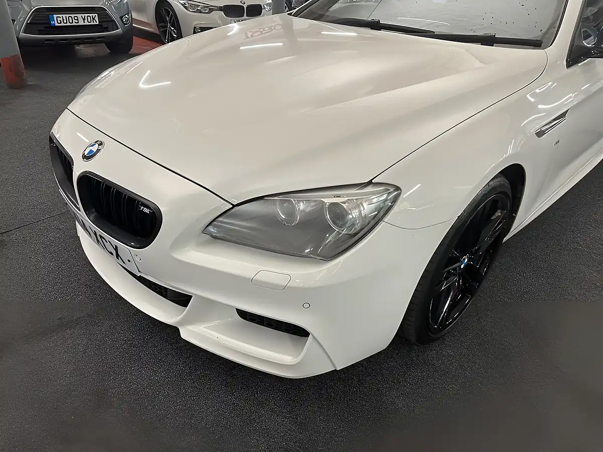 Used 2014 BMW 6 Series Gran Coupe M Sport White - Interior and Exterior details 4
